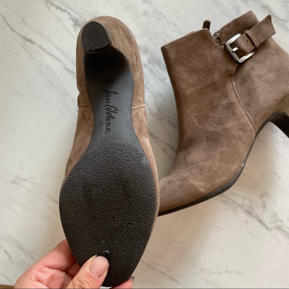 Sam Edelman “Mona” Taupe Suede Booties - Picture 4 of 5